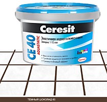 Темный шоколад 2кг. СЕ40 Смесь затирочная цементная. Ceresit (12)